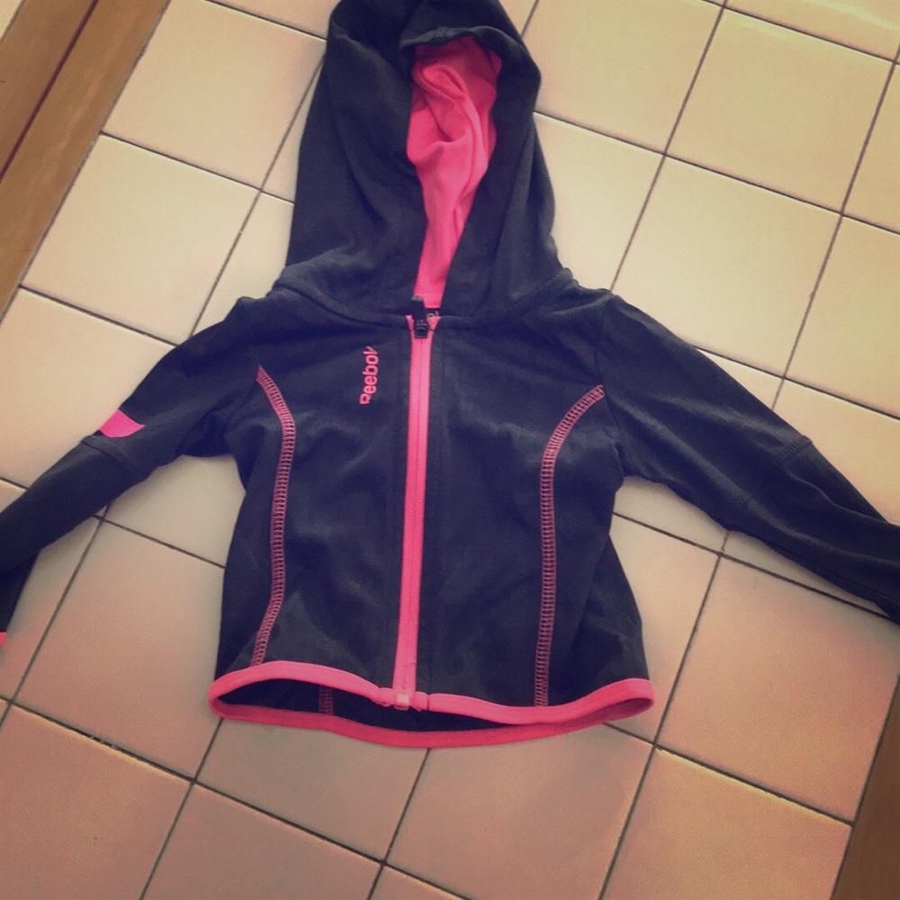 12month baby girl Reebok running suit new